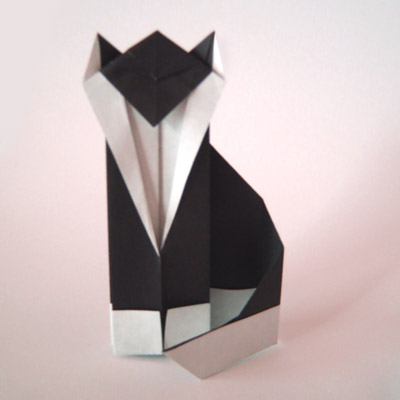 Origami cat video instructions - How to make origami cat
