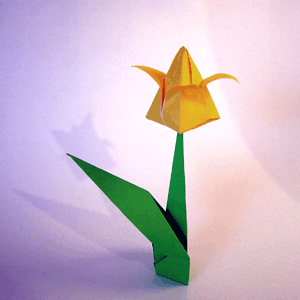 Origami Tulip