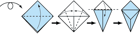 Origami Dragon Head Instructions