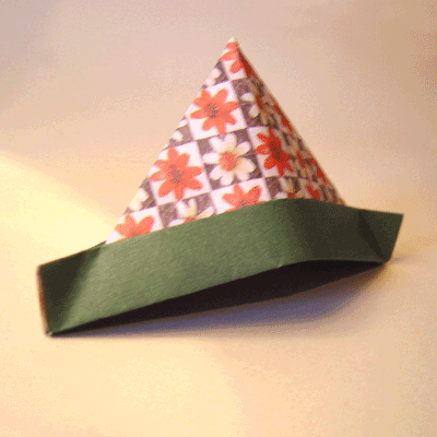 Origami Hat Instructions