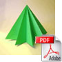 origami pine tree