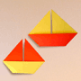 origami sail boats