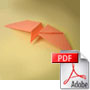 origami twirling bird