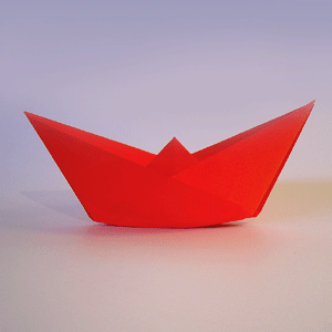origami boat instructions