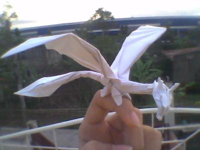 Origami dragon