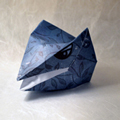 Origami Dragon Head