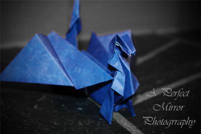 The dragon from origami-fun.com