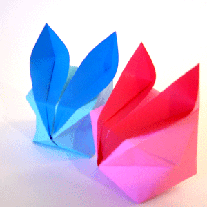 Origami Puffy Bunny