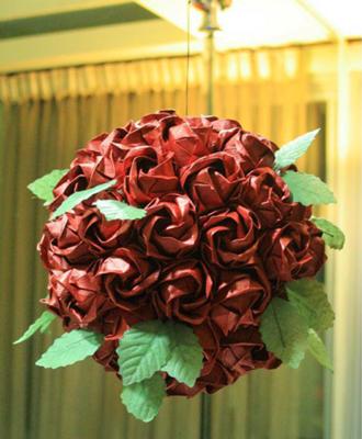 This is the Rose Kusudama