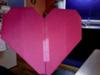 my (3rd) origami heart