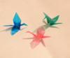 These are origami cranes