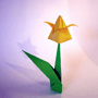 Origami Tulip