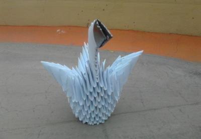 3d Origami Swan