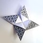 origami 4 point star