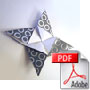 origami 4pointed star