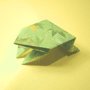 origami jumping frog