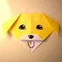 origami talking dog