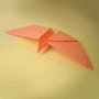 origami twirling bird