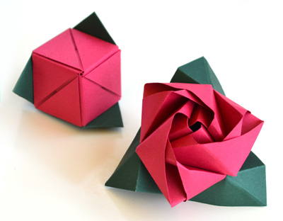 Magic Cube Rose Diagram Instructions