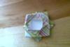 My gift bow in striped paper